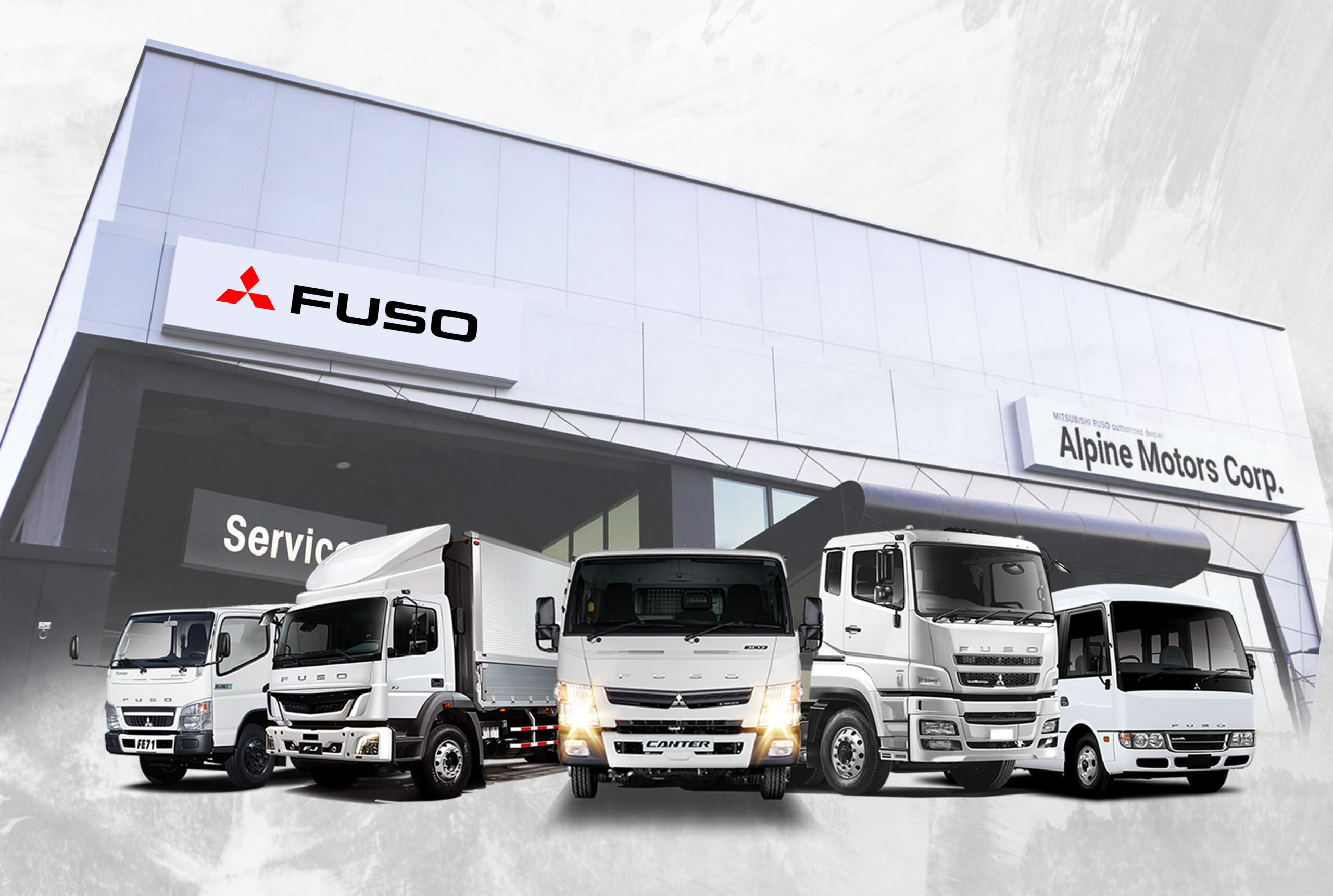 ALPINE MOTORS CORPORATION – FUSO CARMONA facade