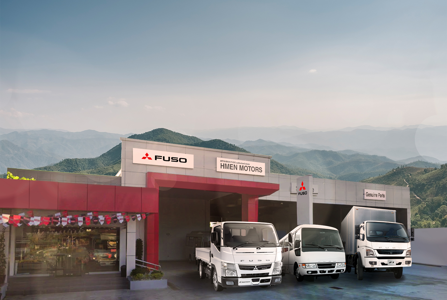 H-MEN MOTORS – FUSO URDANETA facade