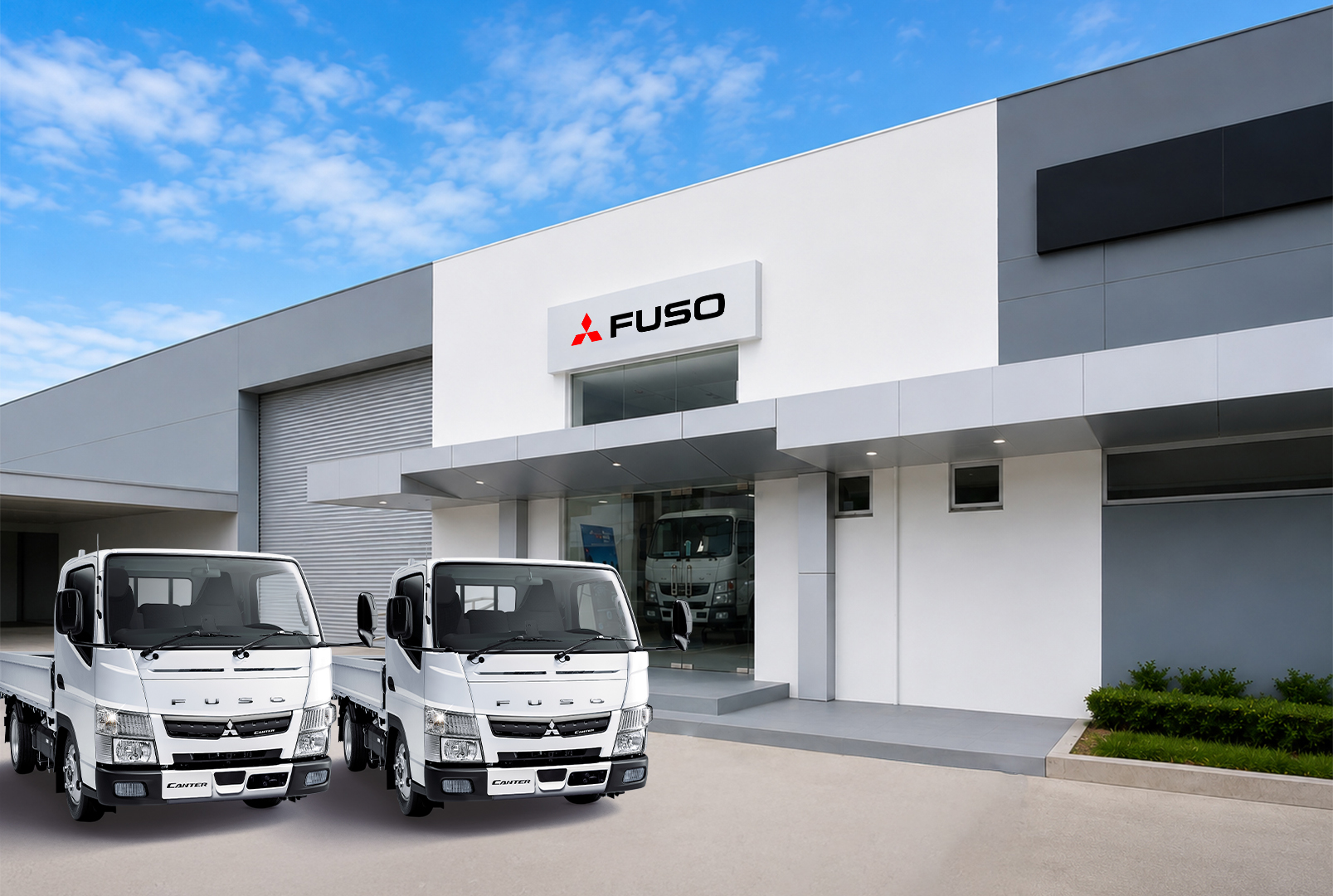 DIAMOND MOTOR CORPORATION – FUSO MARIKINA facade