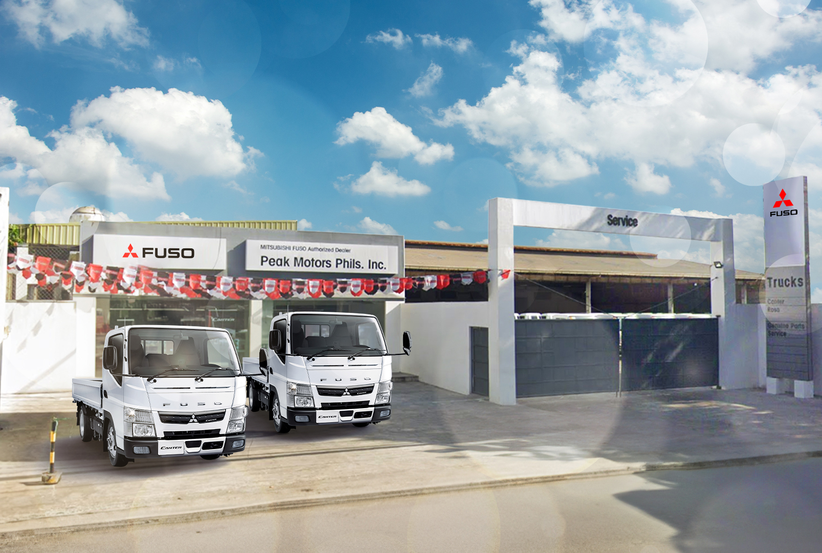 PEAK MOTORS PHILIPPINES, INC – FUSO CAINTA facade