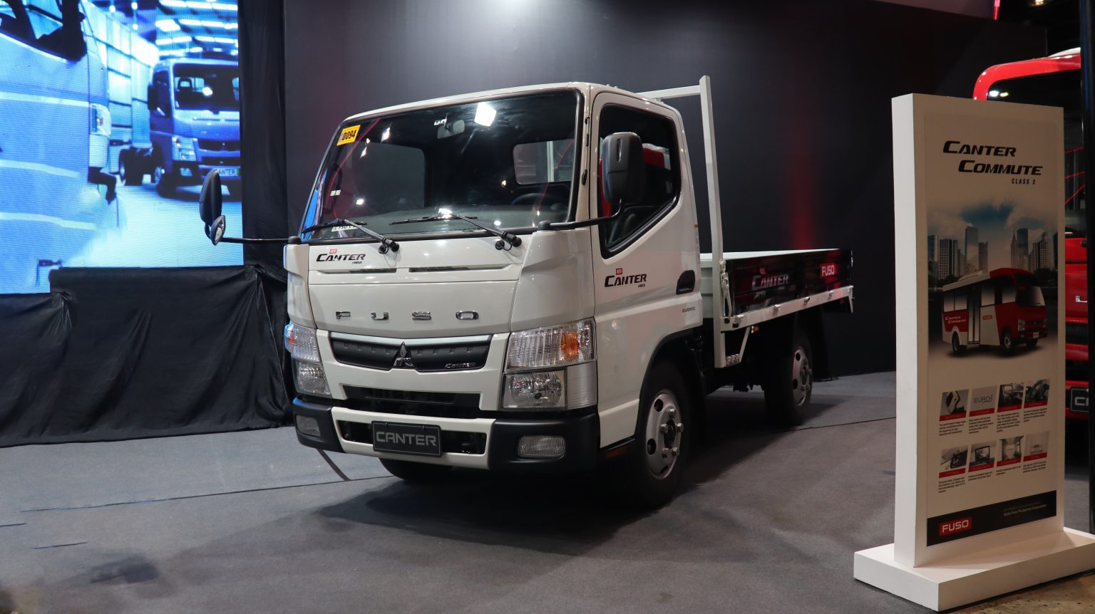 FUSO previews the new Canter FE71 4-Wheeler and new Fleet Management ...