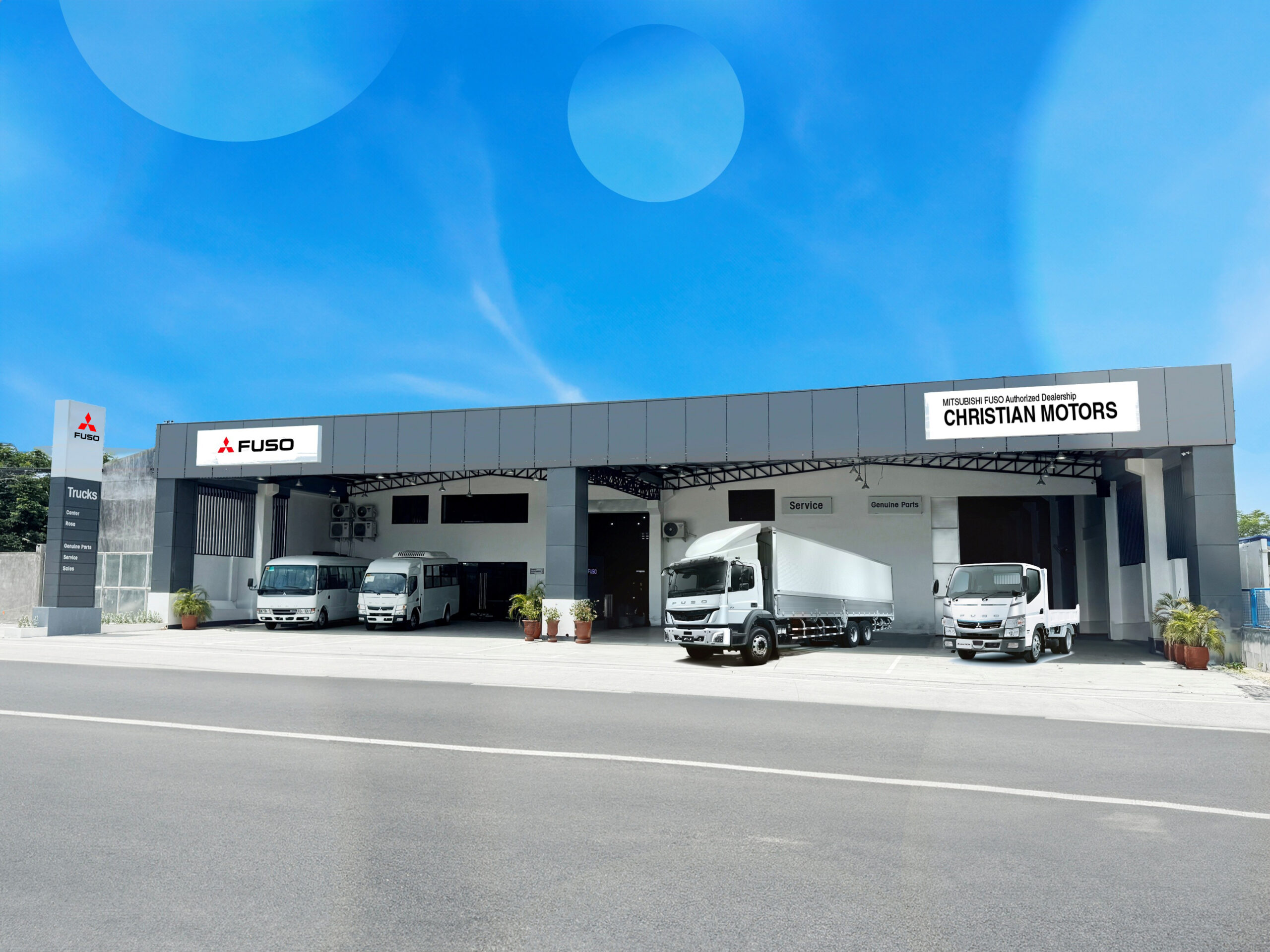 CHRISTIAN GENERAL MOTORS, INC. – FUSO TARLAC facade