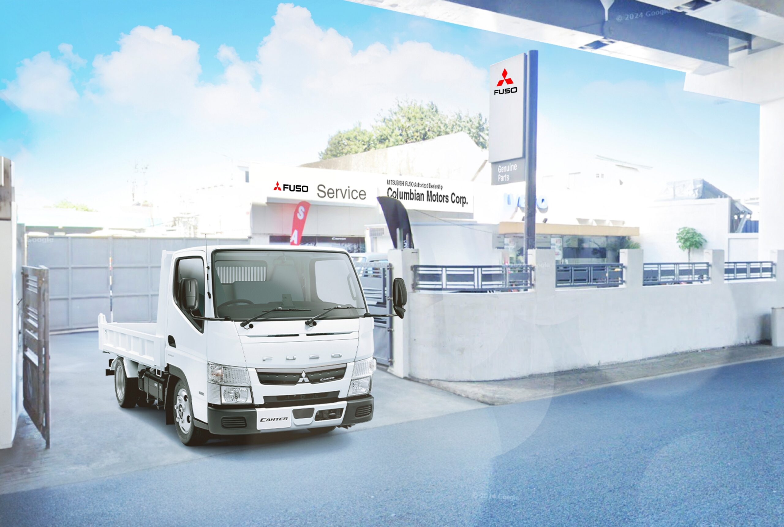 COLUMBIAN MOTOR SALES CORPORATION – FUSO PASAY facade