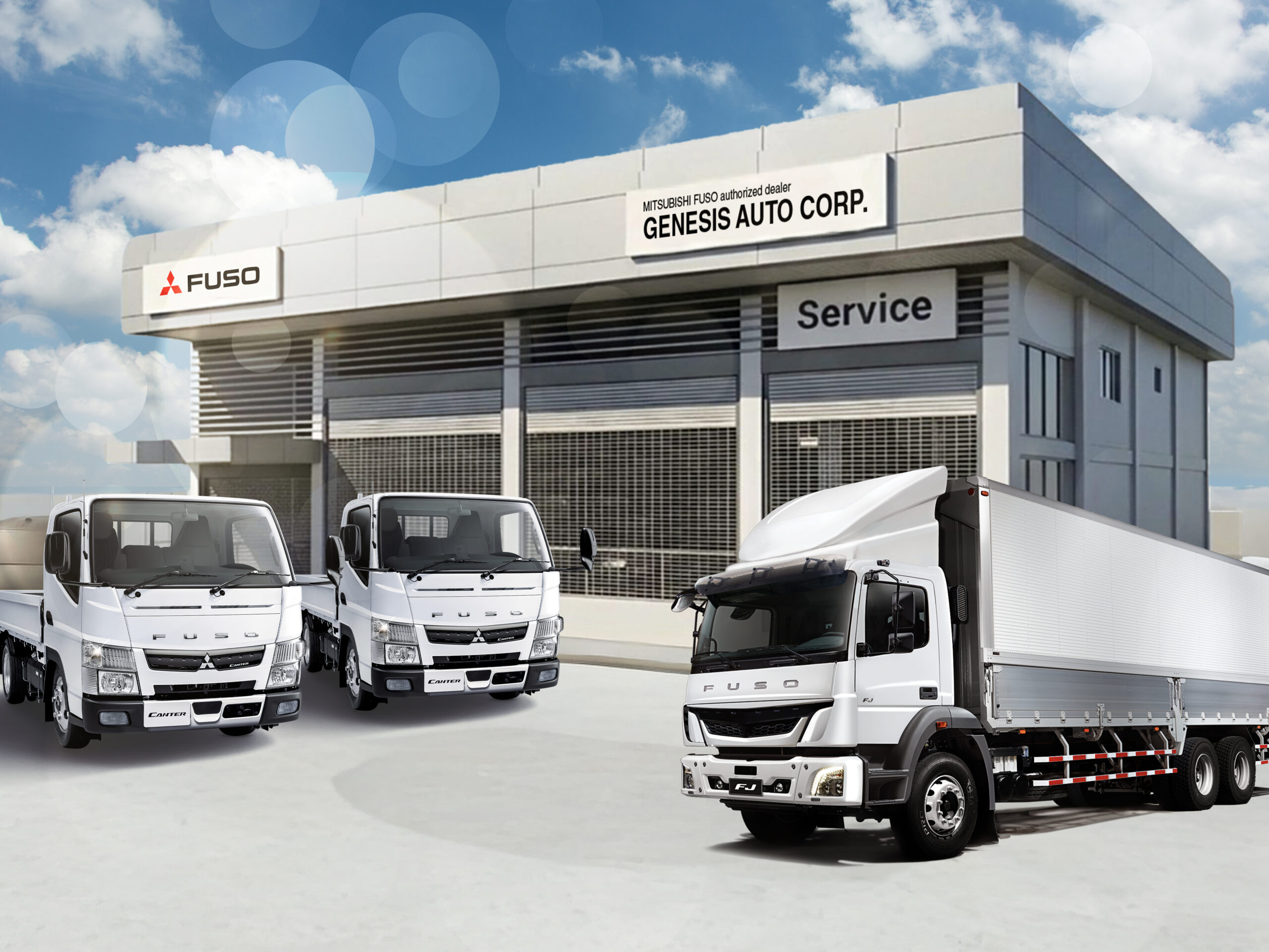 GENESIS AUTO CORPORATION – FUSO CABANATUAN facade